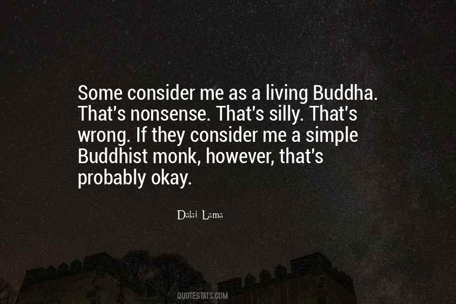 Buddha Monk Quotes #801656