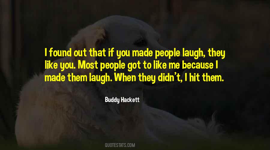 Buddy Hackett Quotes #1669728