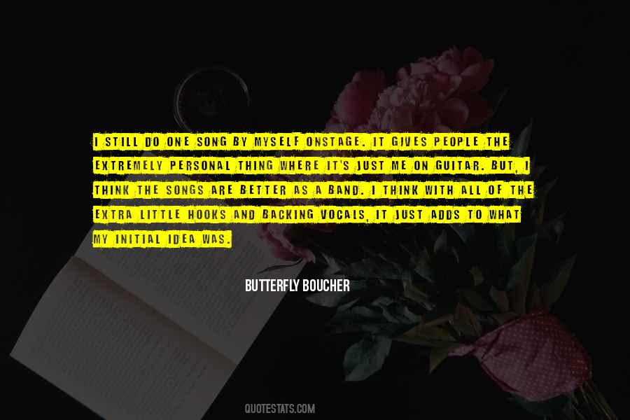 Butterfly Boucher Quotes #1200125