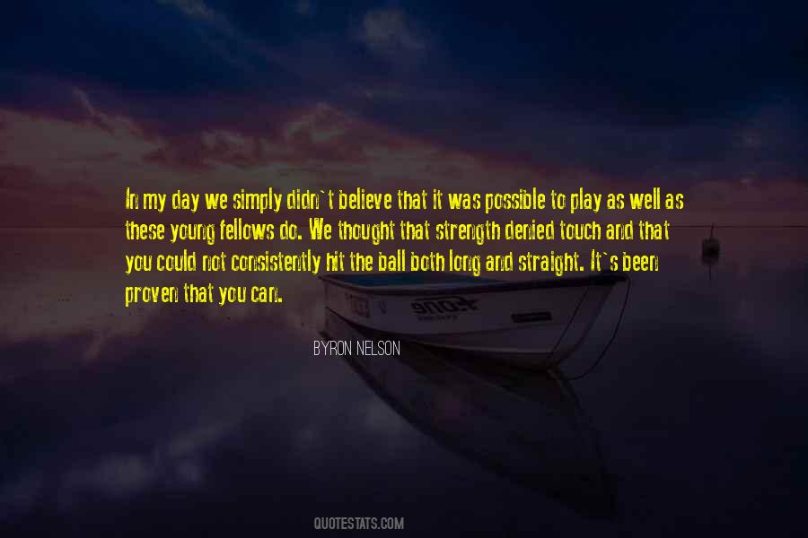 Byron Nelson Quotes #1353760