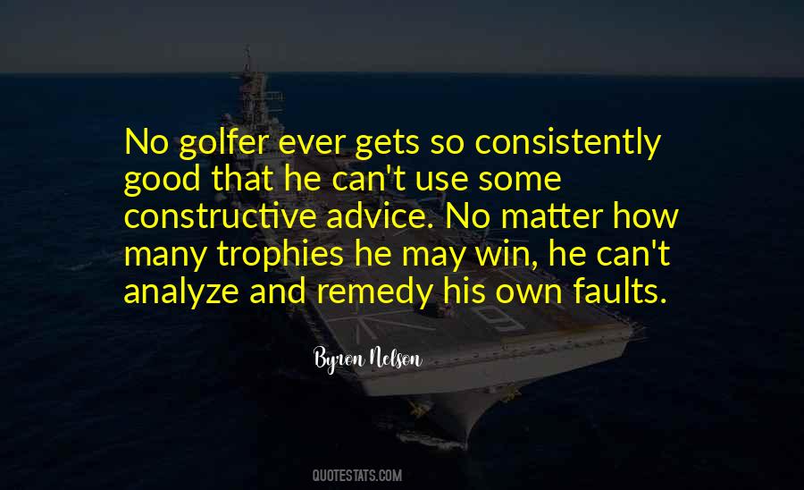 Byron Nelson Quotes #400694