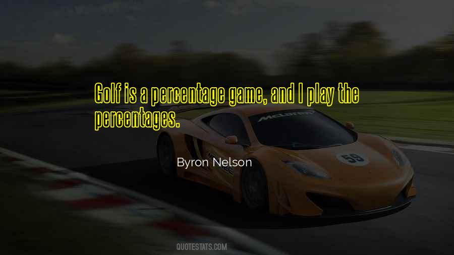 Byron Nelson Quotes #646130