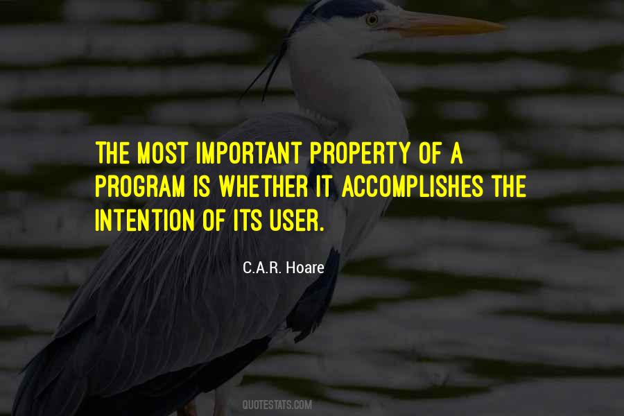 C A R Hoare Quotes #777612