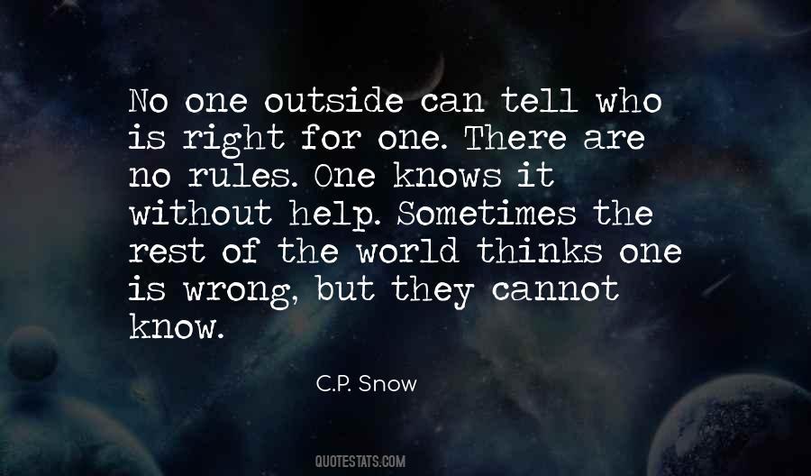 C P Snow Quotes #1077378