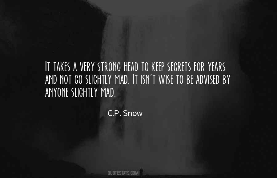 C P Snow Quotes #1339472