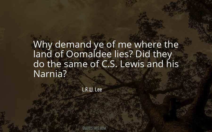 C S Lewis Quotes #998404