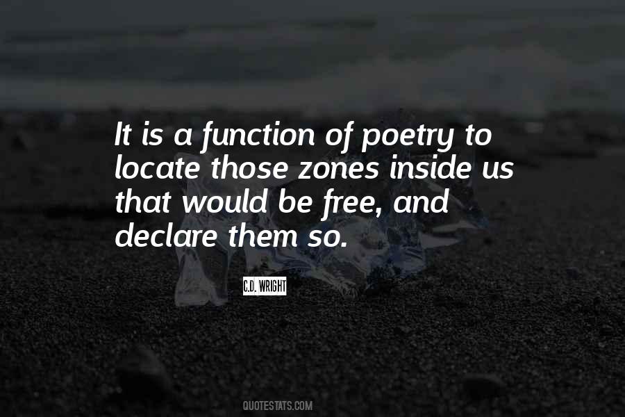 C.d. Wright Quotes #1817023
