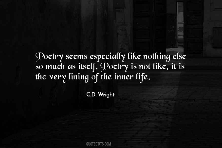 C.d. Wright Quotes #669847