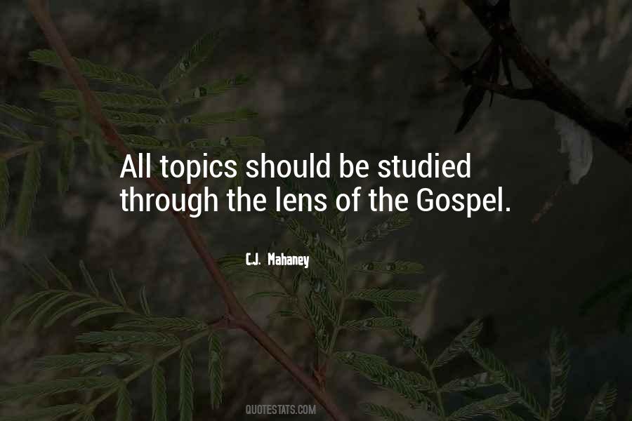C.j. Mahaney Quotes #1285429