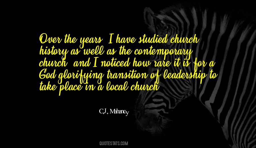 C.j. Mahaney Quotes #81966
