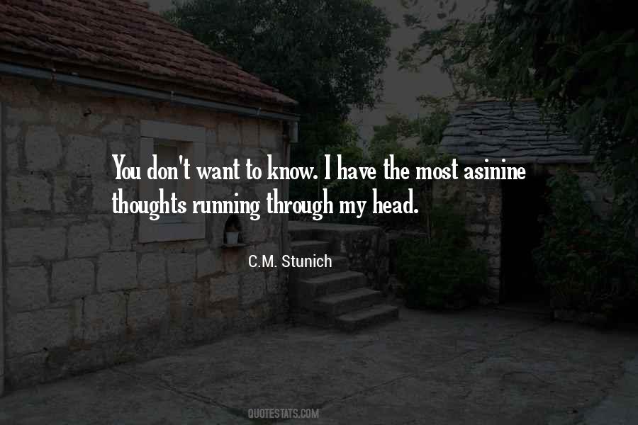 C.m. Stunich Quotes #160511