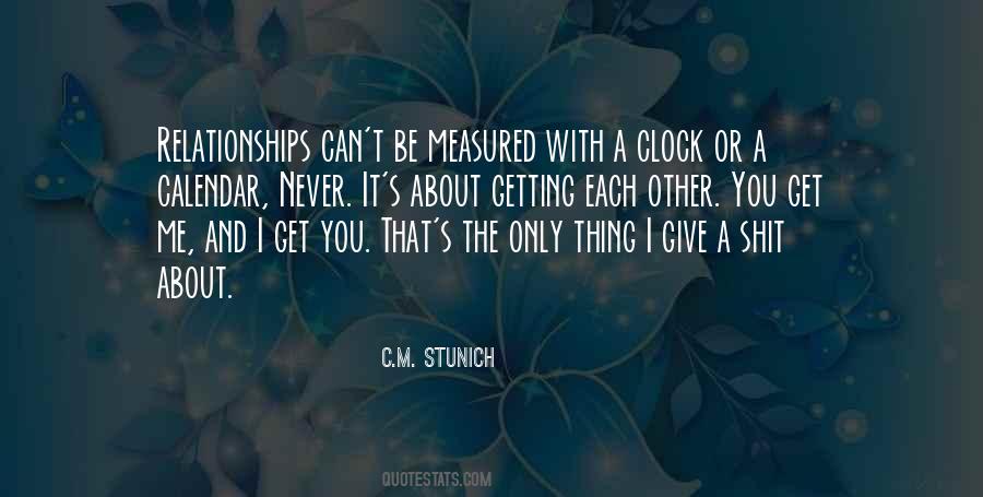 C.m. Stunich Quotes #441257