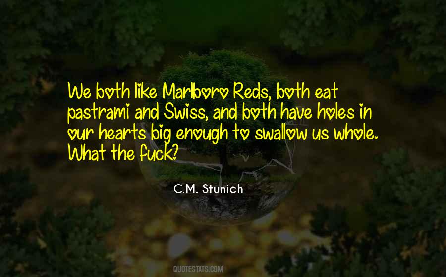 C.m. Stunich Quotes #764220