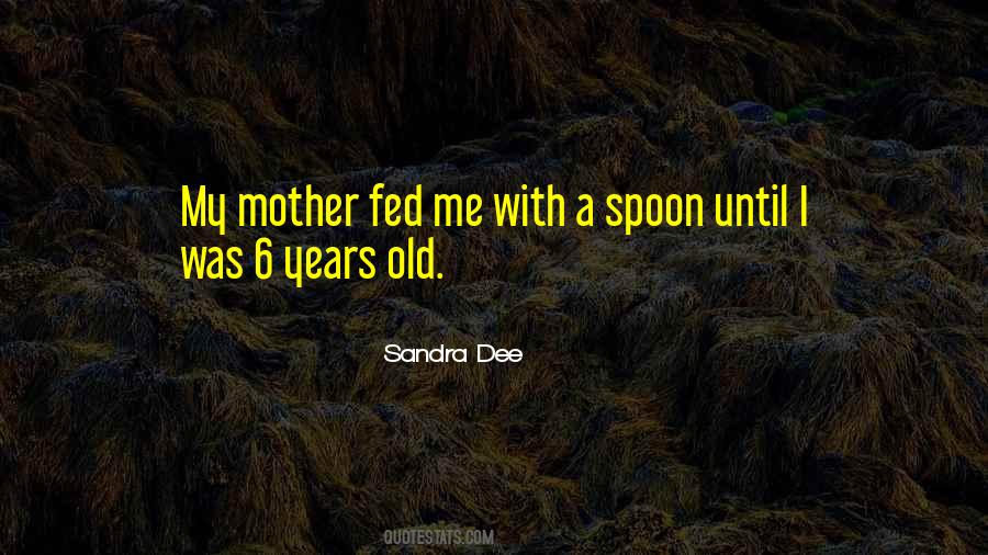 Quotes About Spoon #950595