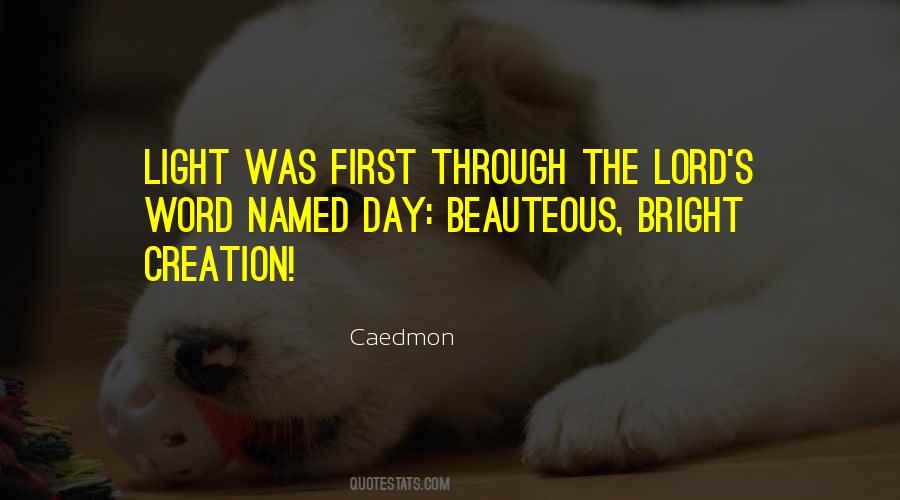 Caedmon Quotes #3448