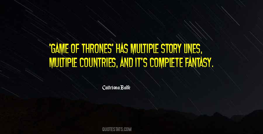 Caitriona Balfe Quotes #1613233