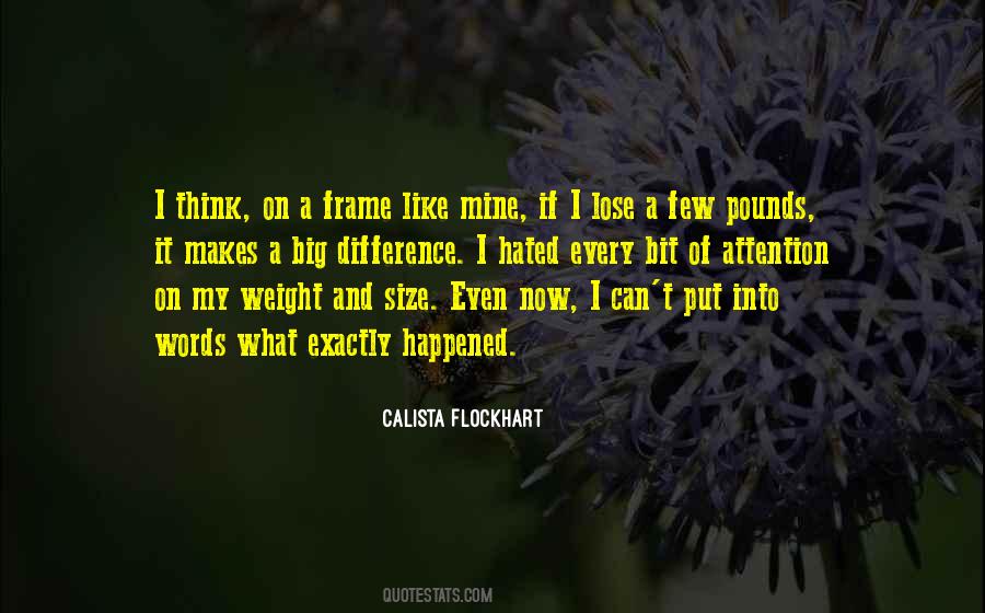 Calista Flockhart Quotes #1690097