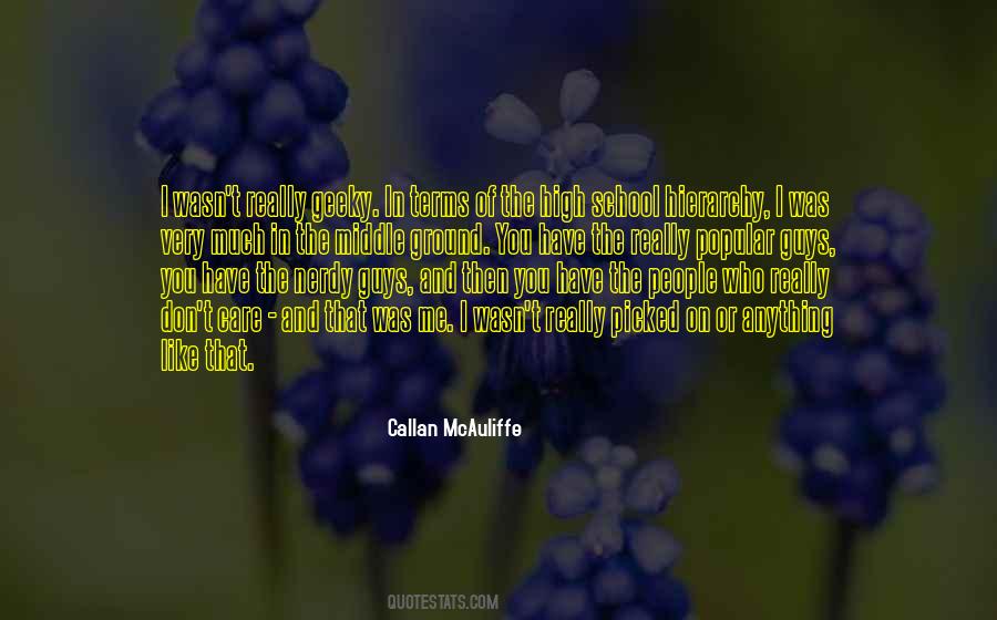 Callan Mcauliffe Quotes #389418