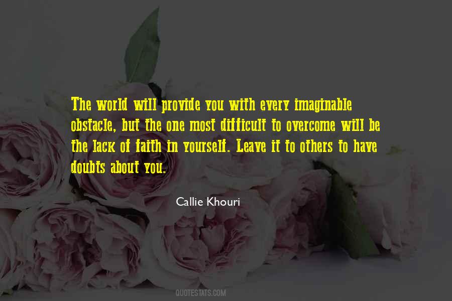 Callie Khouri Quotes #1083621
