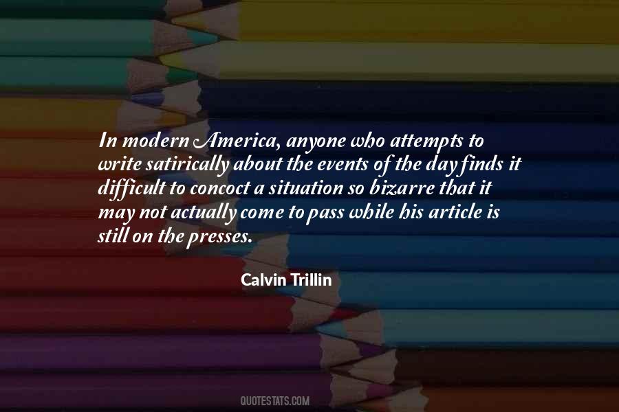 Calvin Trillin Quotes #1069567