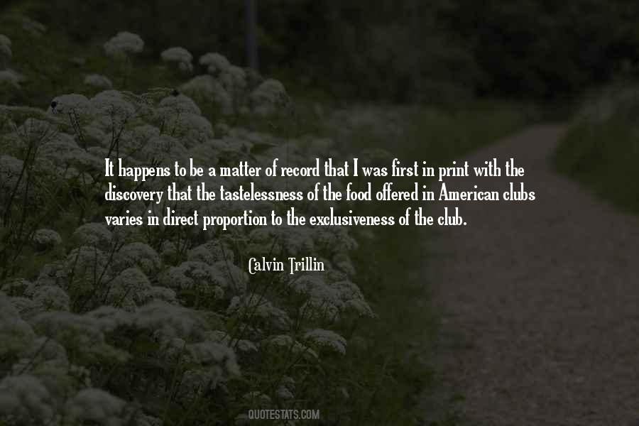 Calvin Trillin Quotes #12133