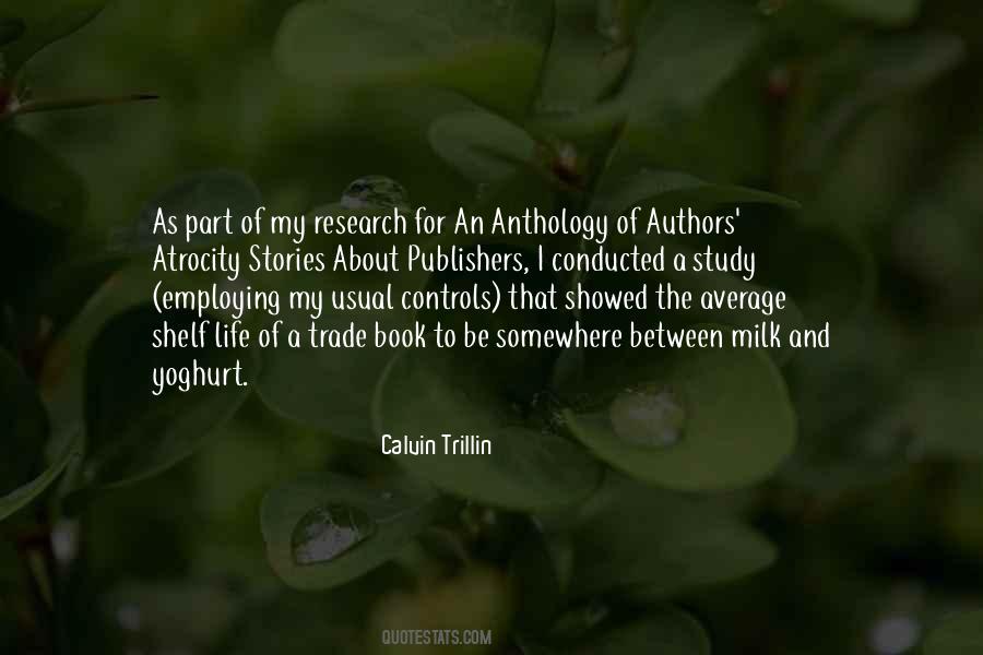 Calvin Trillin Quotes #405137