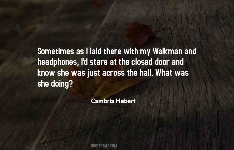 Cambria Hebert Quotes #1163329