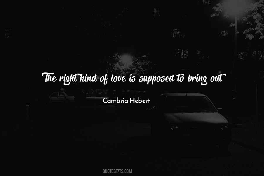 Cambria Hebert Quotes #1293397