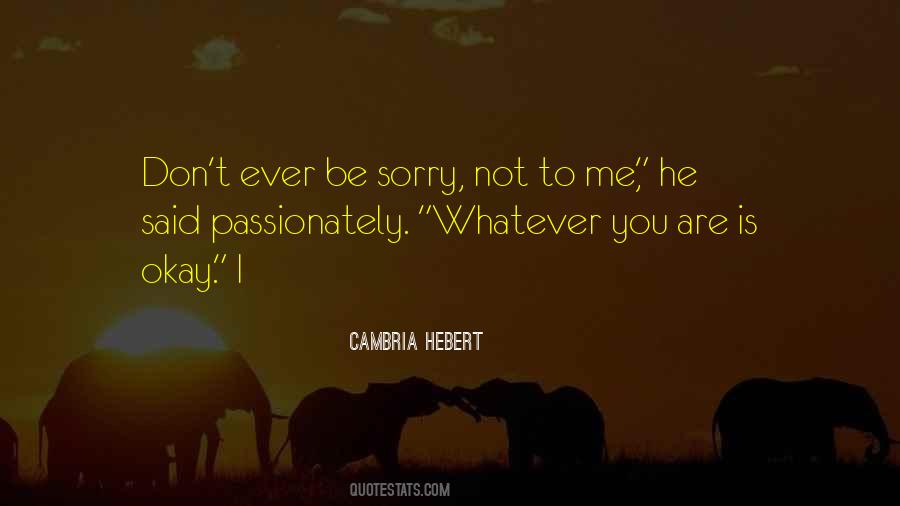 Cambria Hebert Quotes #276368