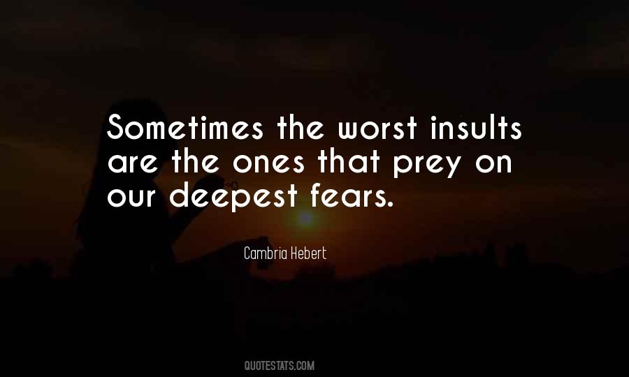 Cambria Hebert Quotes #316237