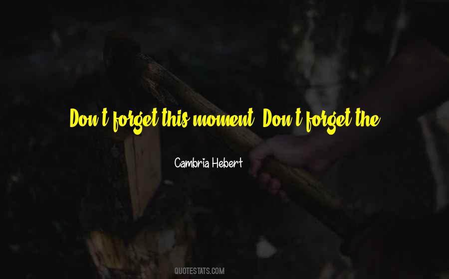 Cambria Hebert Quotes #345004