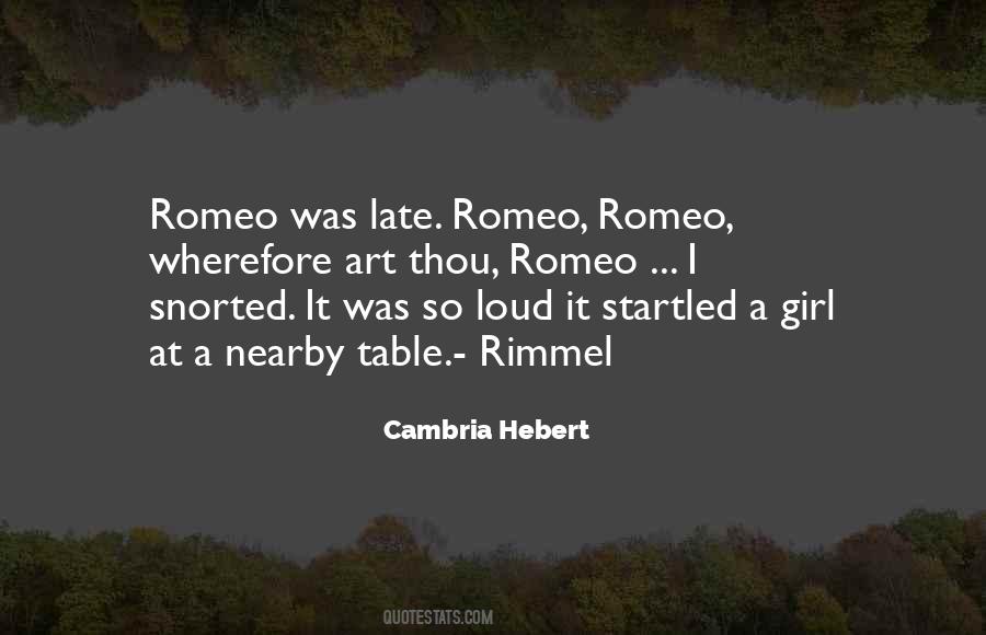 Cambria Hebert Quotes #600941