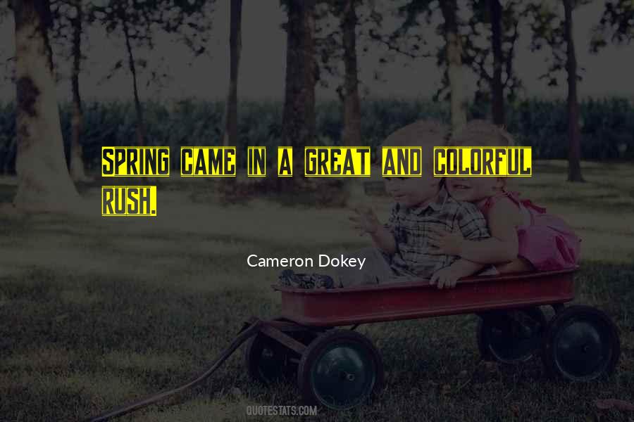 Cameron Dokey Quotes #1486136