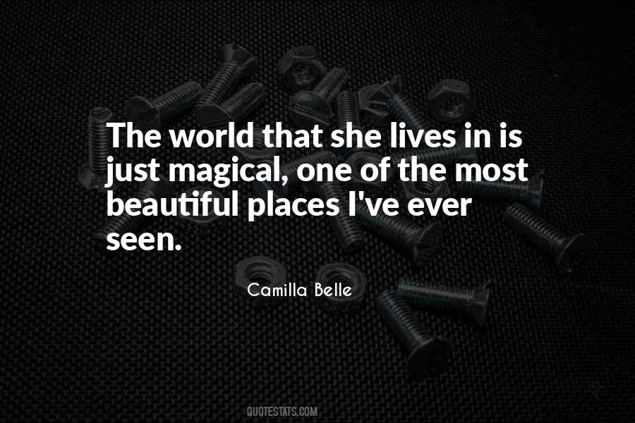 Camilla Belle Quotes #473650