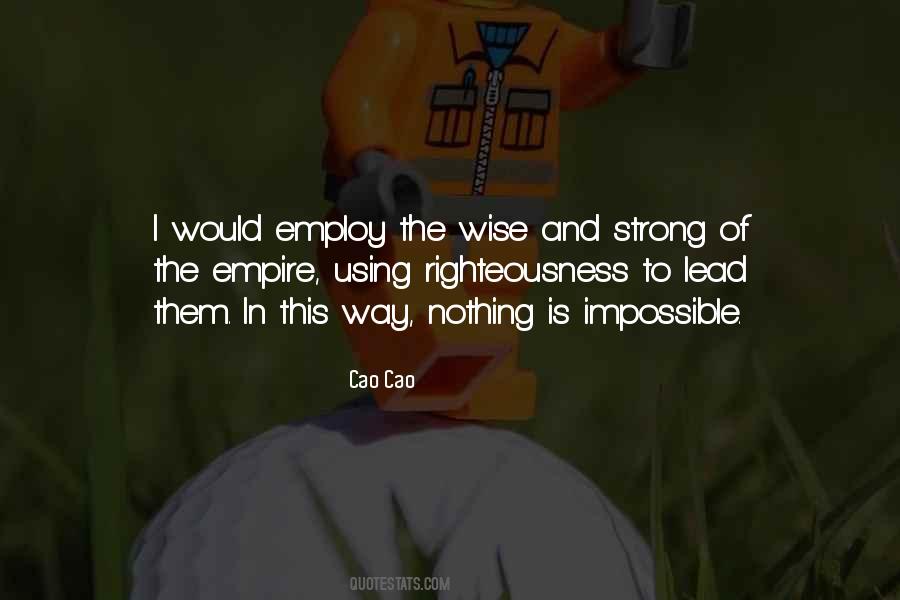 Cao Cao Quotes #1818510