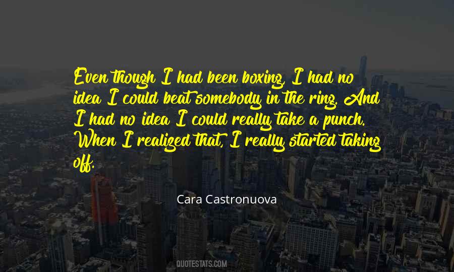 Cara Castronuova Quotes #859336