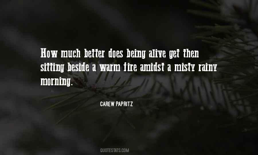 Carew Papritz Quotes #1018766