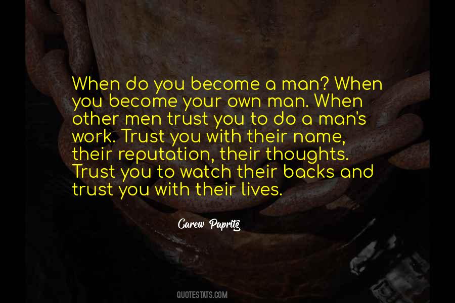 Carew Papritz Quotes #416655