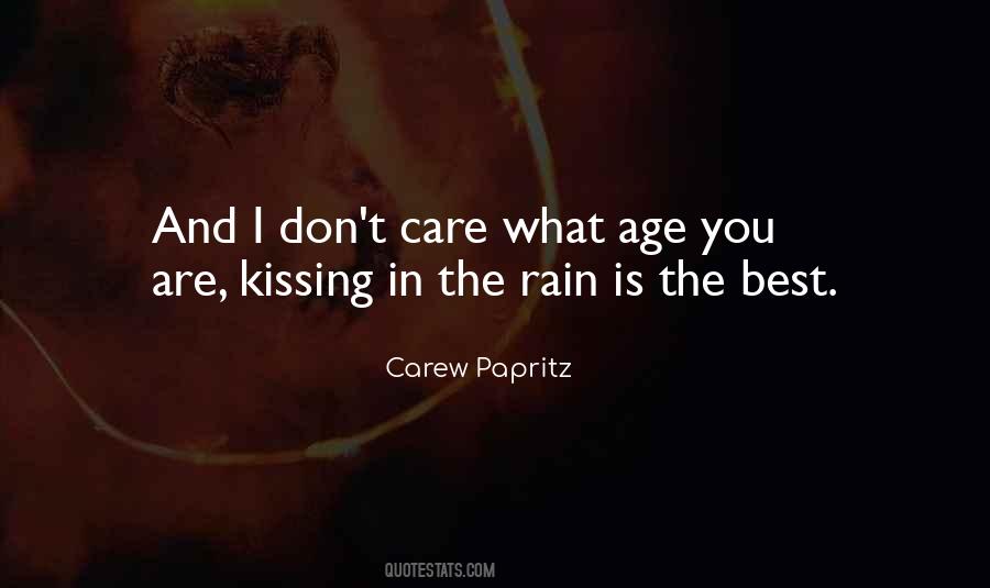 Carew Papritz Quotes #942986