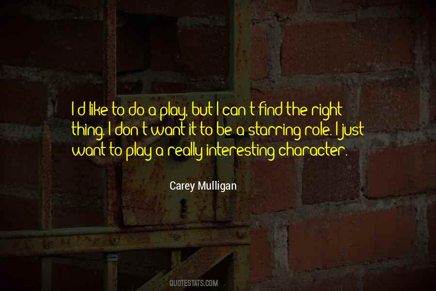 Carey Mulligan Quotes #1090816