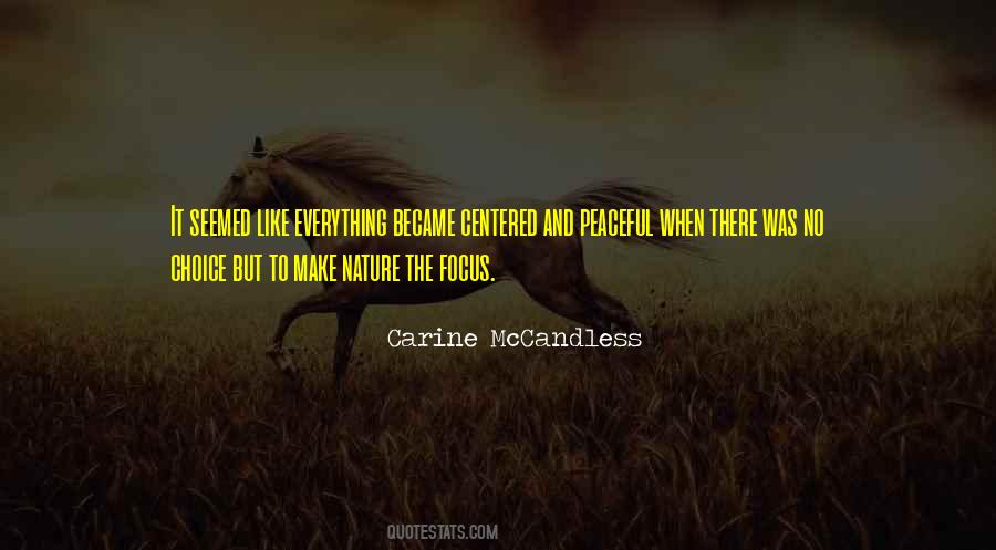 Carine Mccandless Quotes #20767