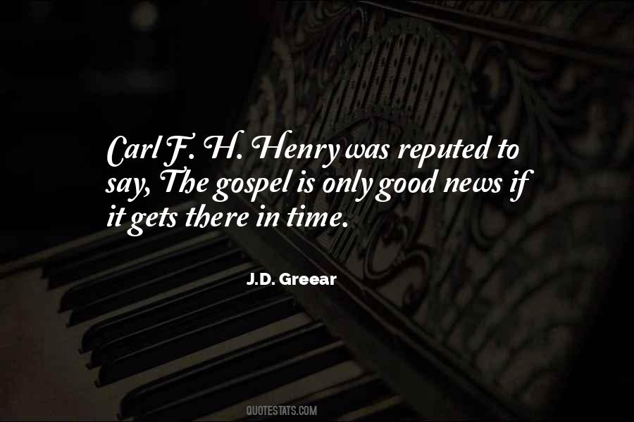 Carl F H Henry Quotes #309173