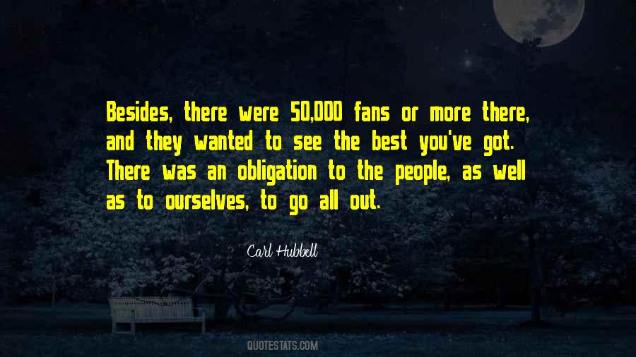 Carl Hubbell Quotes #578837