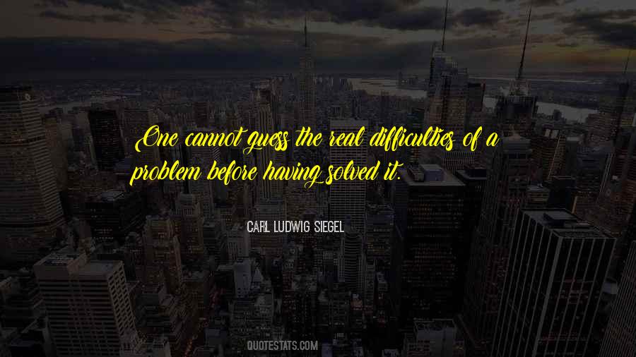 Carl Ludwig Siegel Quotes #1670640