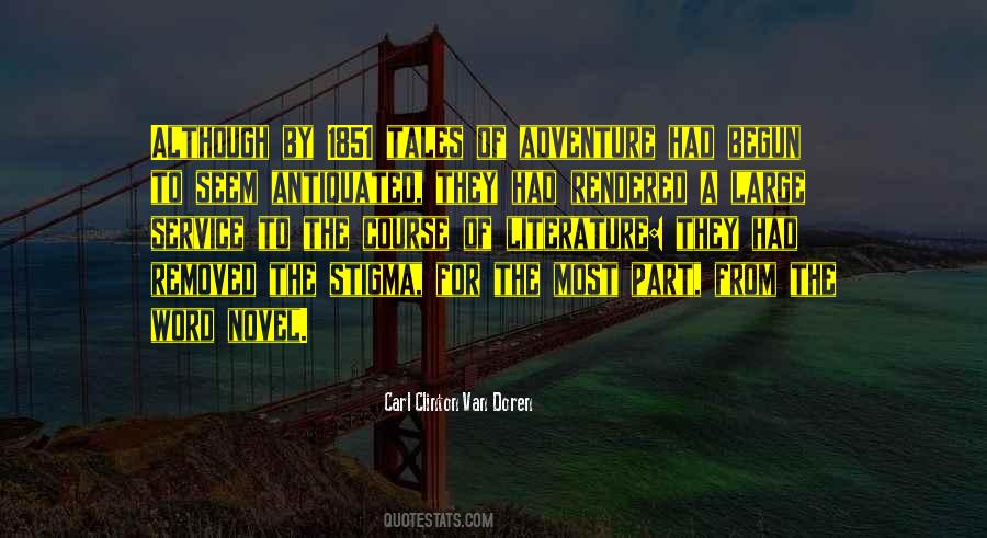 Carl Van Doren Quotes #12550