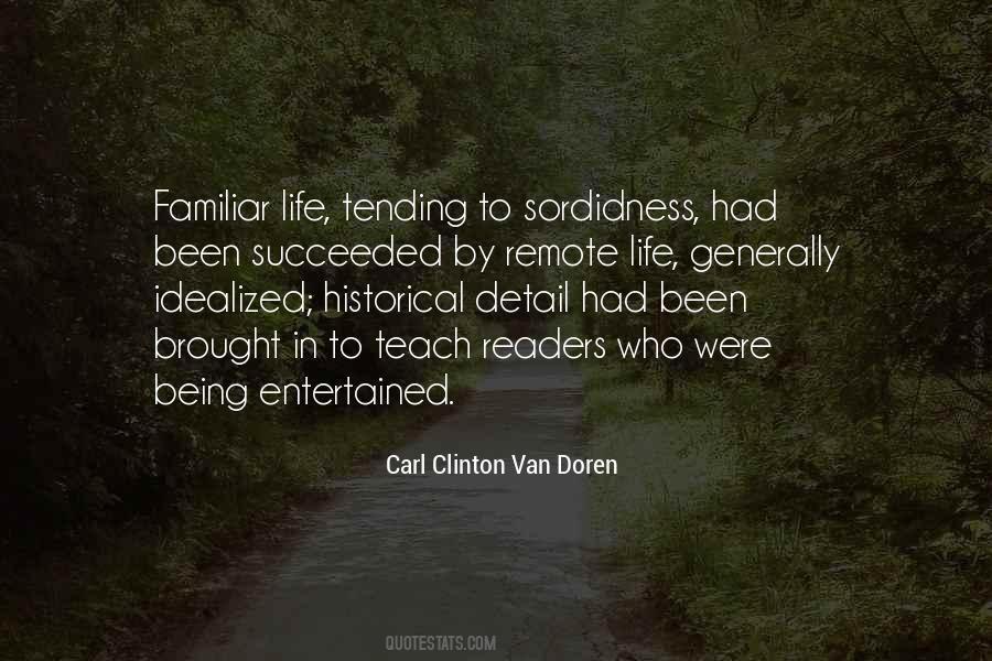 Carl Van Doren Quotes #419865