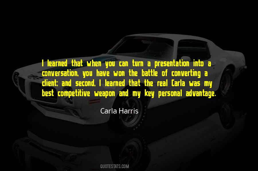 Carla Harris Quotes #1568475