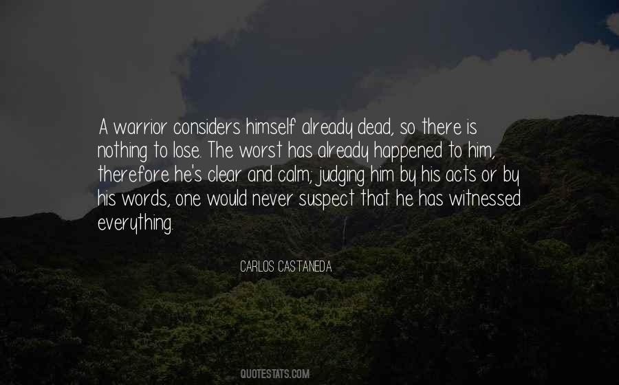 Carlos Castaneda Quotes #89550