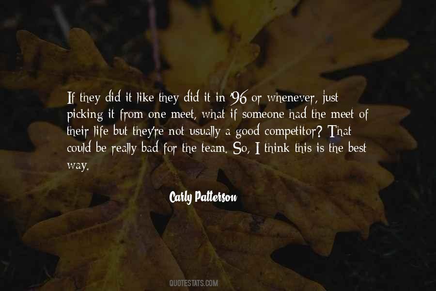 Carly Patterson Quotes #1731684