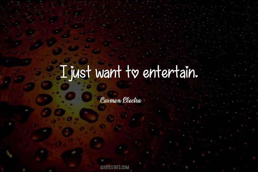 Carmen Electra Quotes #1860828